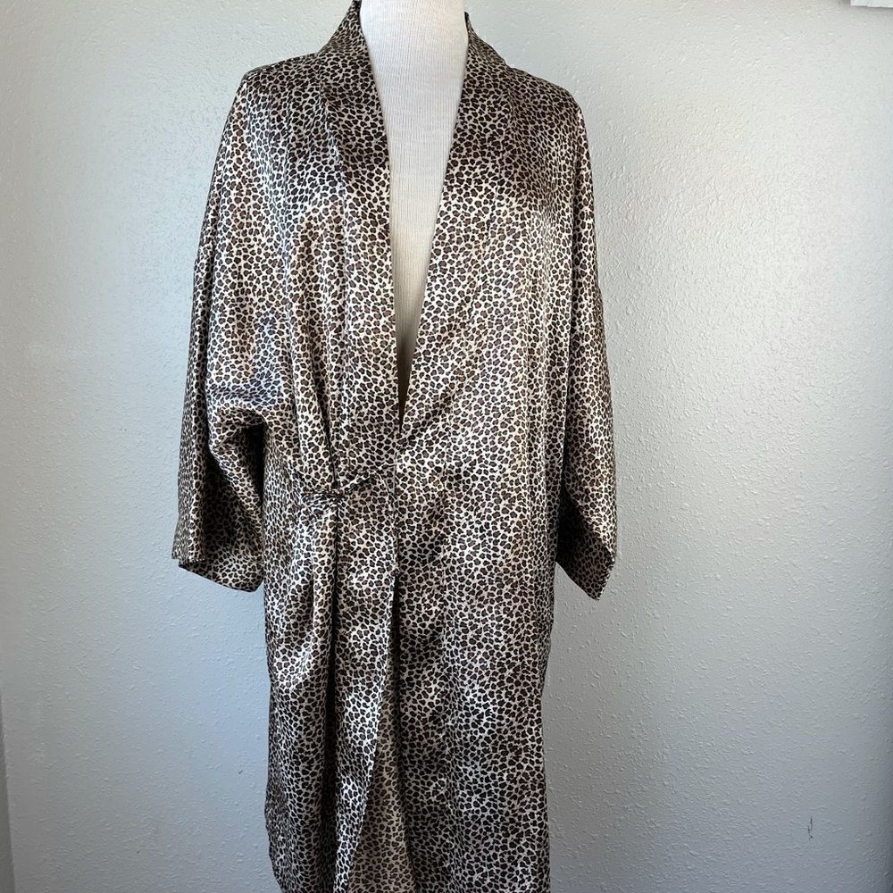 Inner Most Woman Animal Print Robe Size 2X EUC